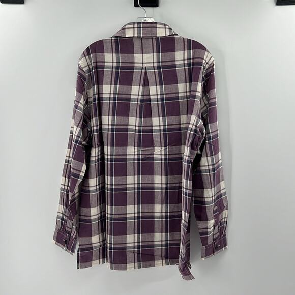 AYR Men's The Captain Shirt in Madras - Purple Rain - Large - NWT - Picture 6 of 7